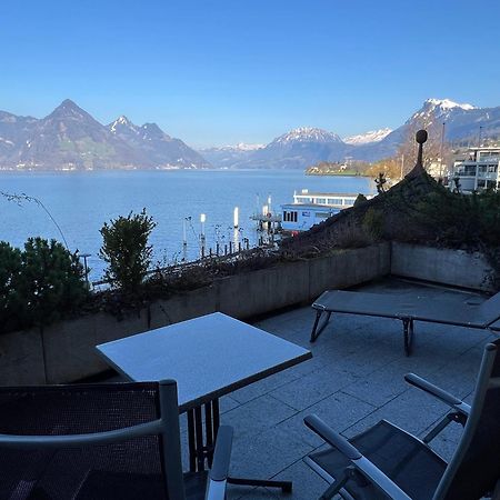 Rigiblick Am See Buochs Bagian luar foto