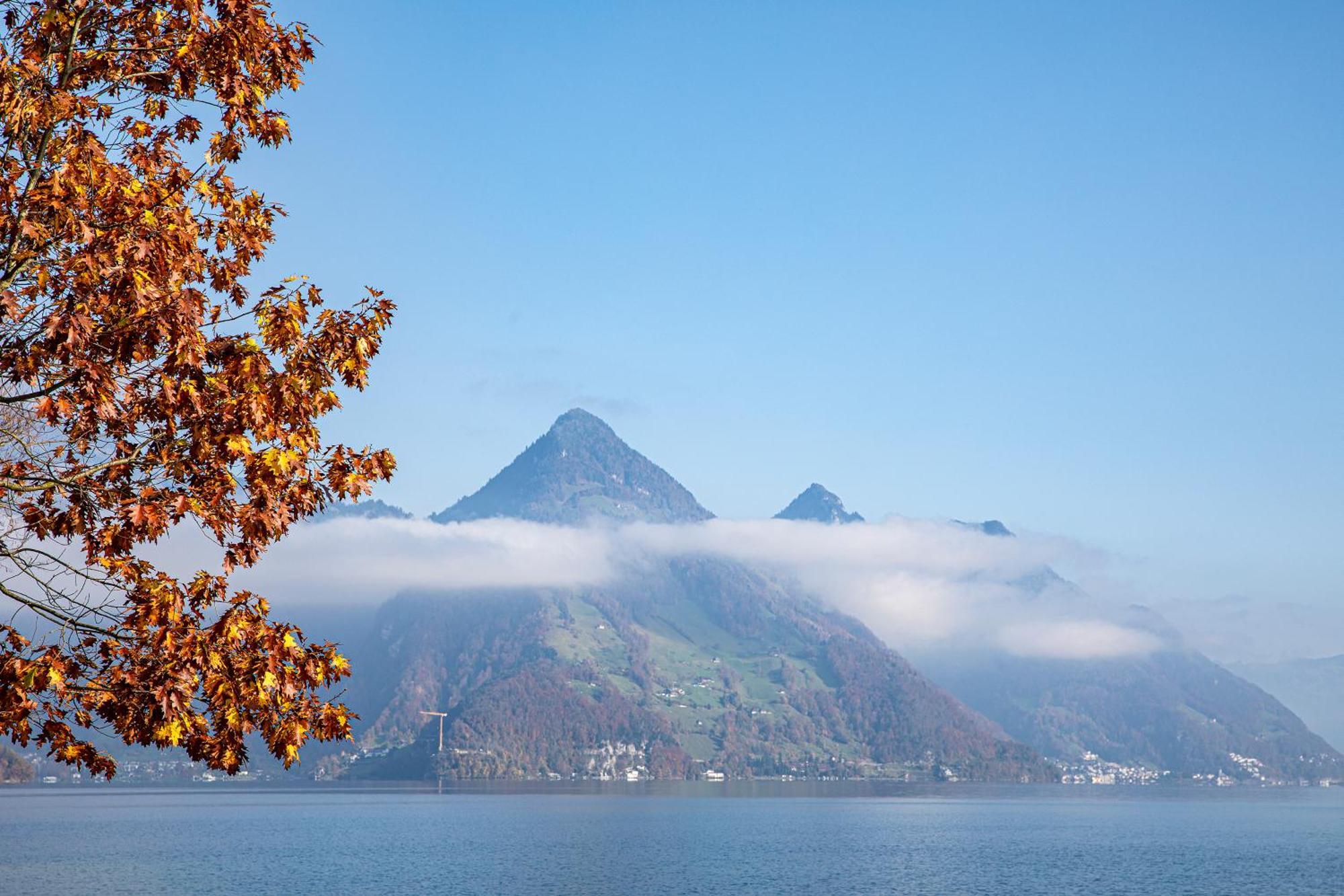 Rigiblick Am See Buochs Bagian luar foto